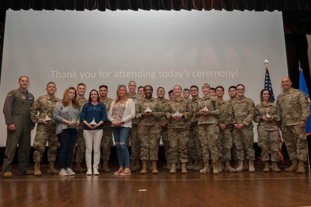 SJAFB recognizes Quarterly Award winners