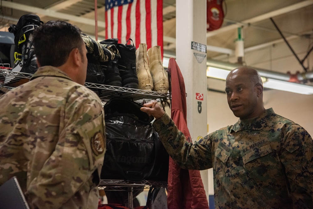 N&amp;NC CSEL Sgt. Maj. Porterfield Visits Alaskan NORAD Region