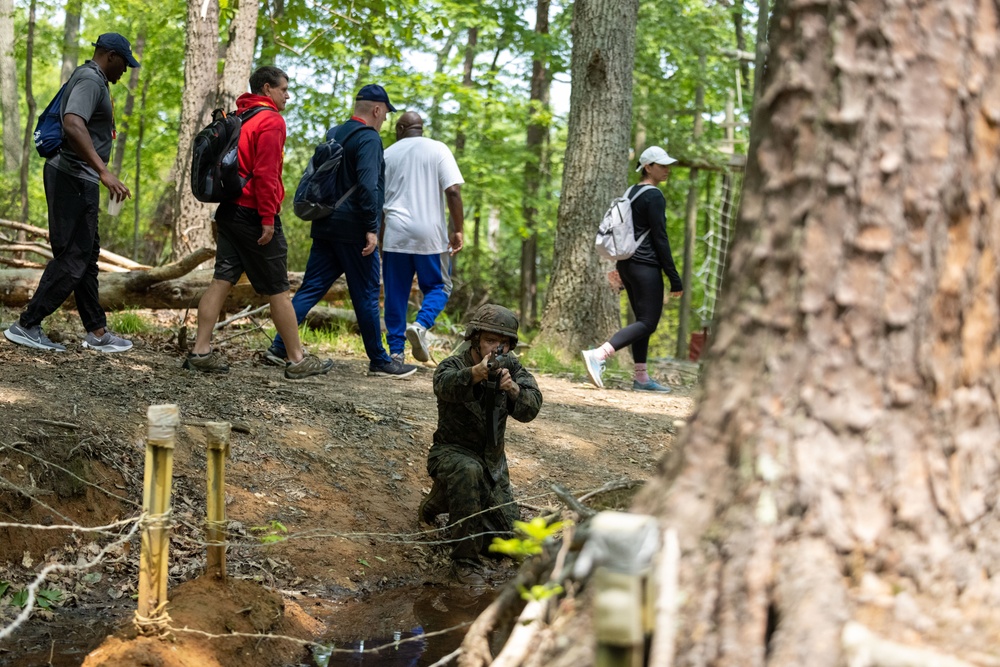 Marine Corps Coaches Workshop Gives Inside Look at Officer Training