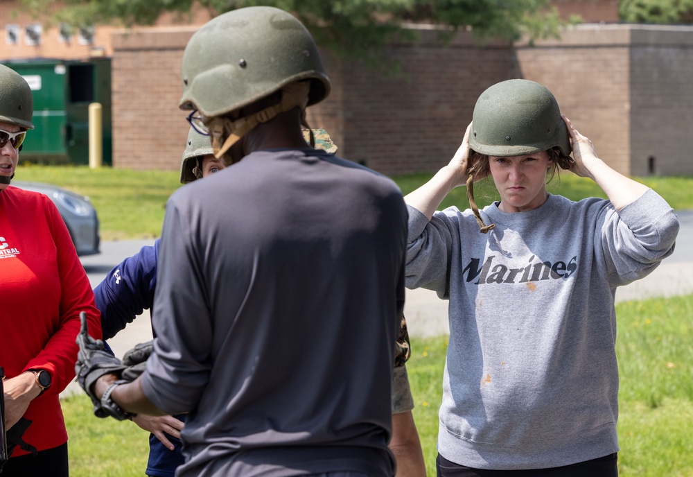 Marine Corps Coaches Workshop Gives Inside Look at Officer Training