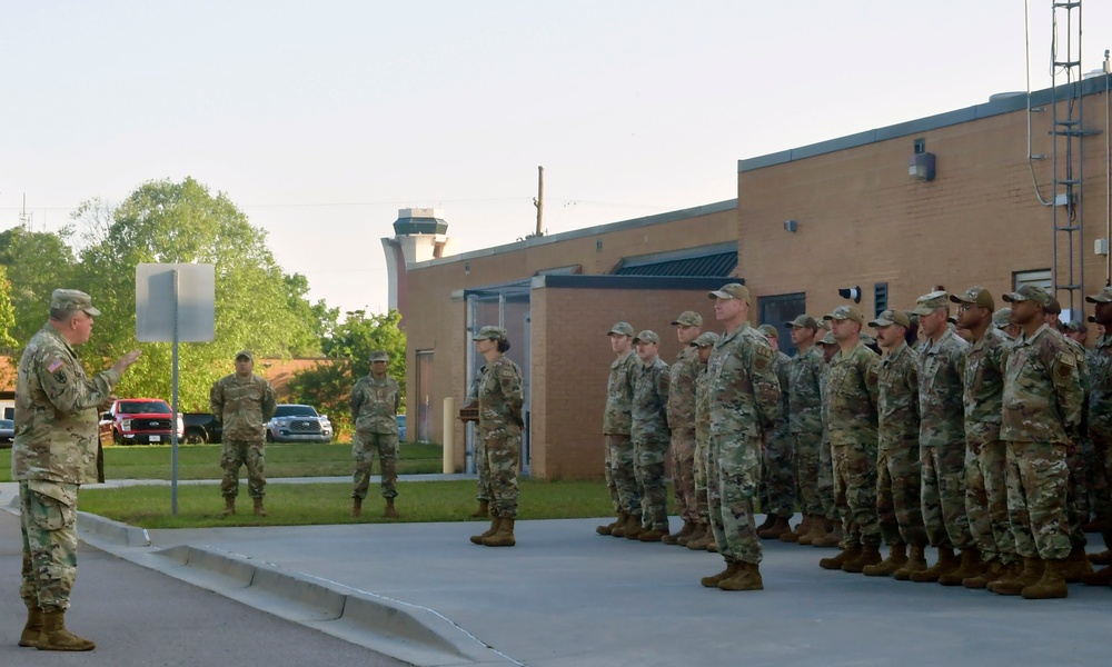 National Guard's top enlisted leader visits South Carolina Air National Guard