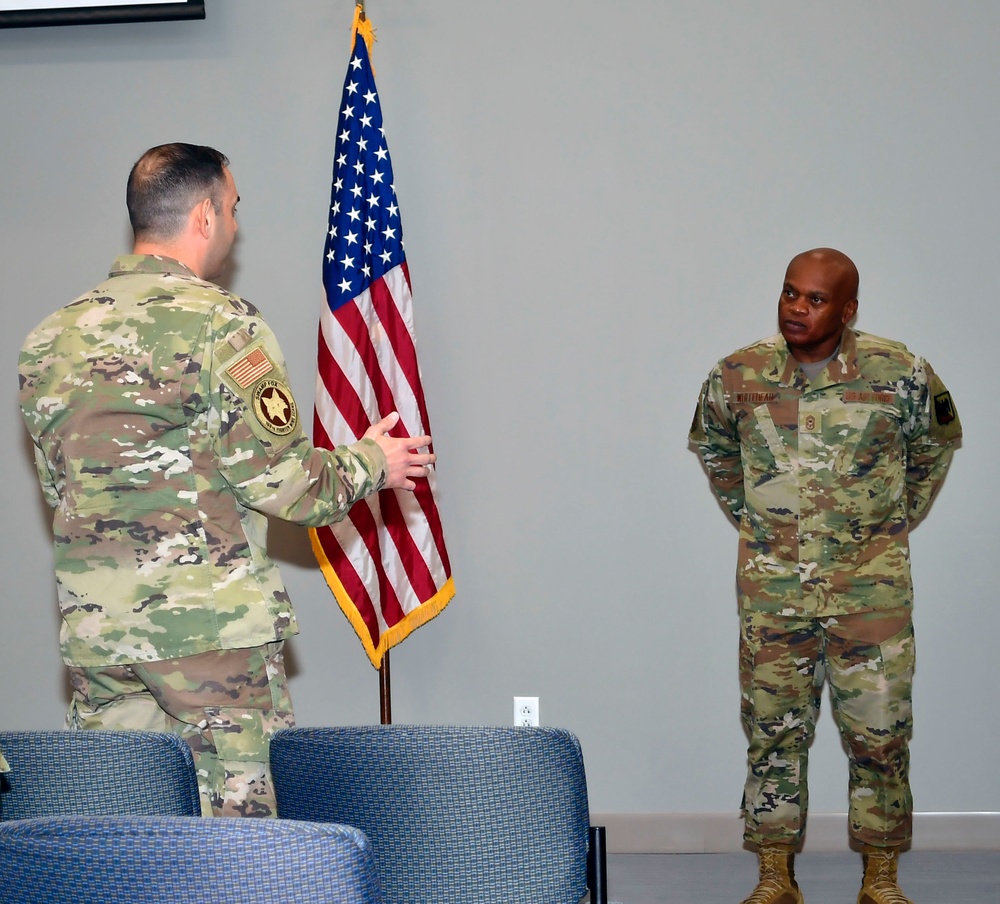 National Guard's top enlisted leader visits South Carolina Air National Guard