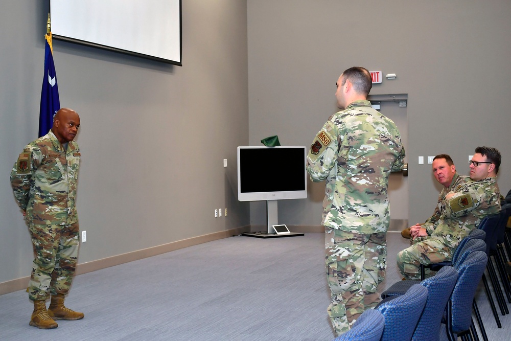 National Guard's top enlisted leader visits South Carolina Air National Guard