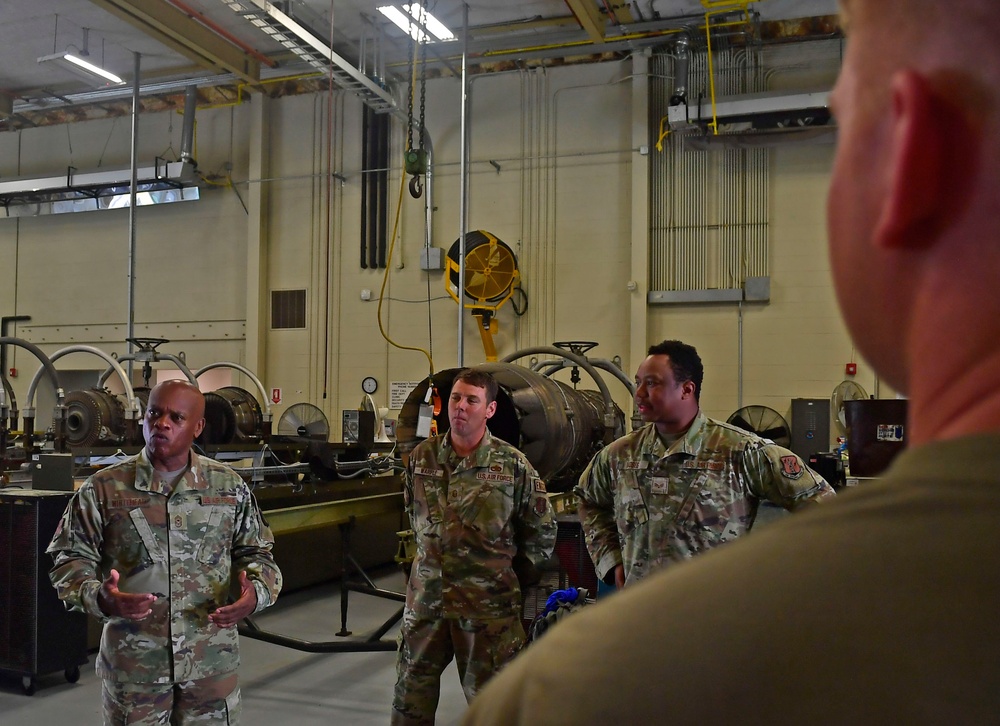 National Guard's top enlisted leader visits South Carolina Air National Guard