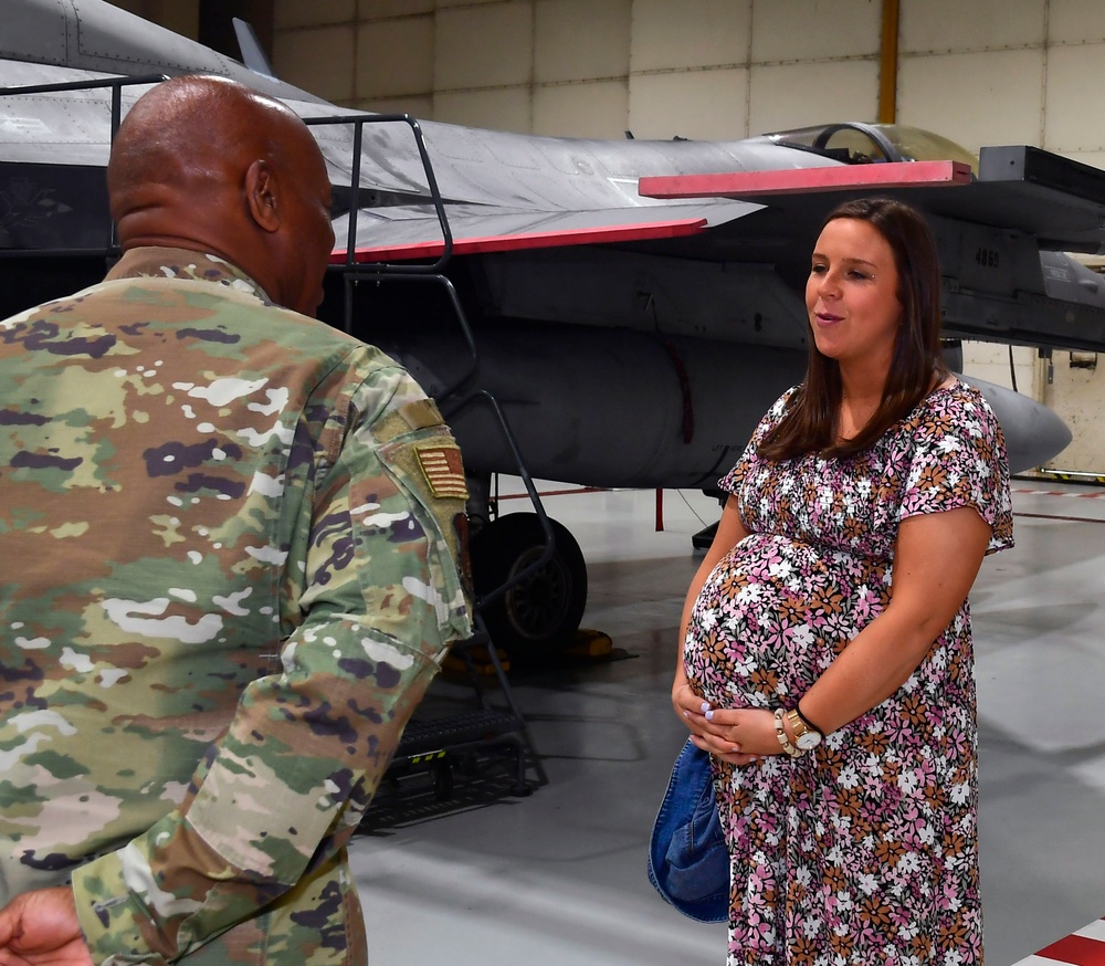 National Guard's top enlisted leader visits South Carolina Air National Guard