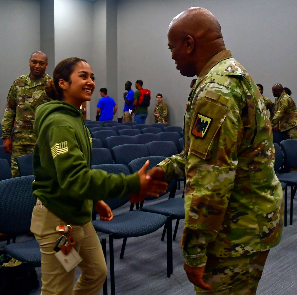 National Guard's top enlisted leader visits South Carolina Air National Guard