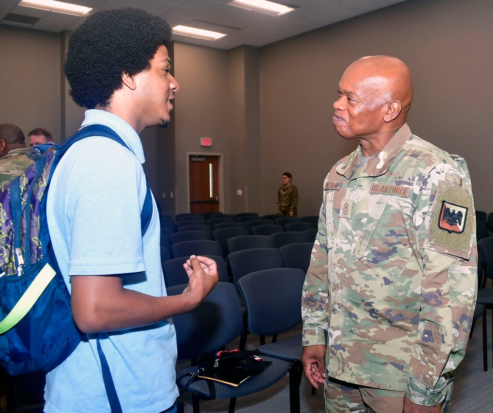 National Guard's top enlisted leader visits South Carolina Air National Guard