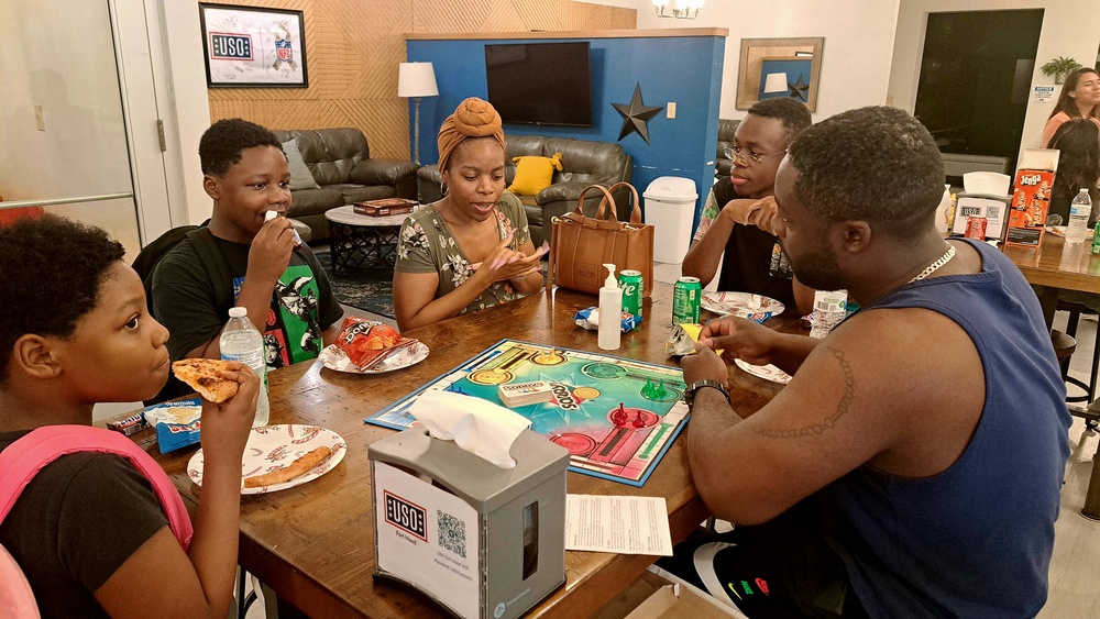 DVIDS - News - USO hosts family game night