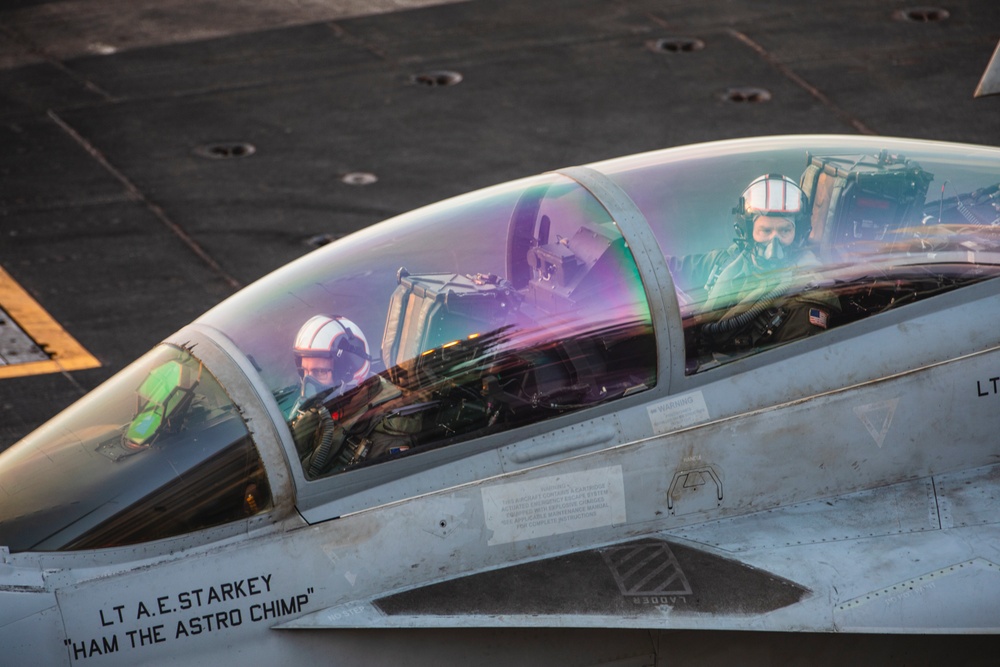 Sailors Prepare For Flight Operations