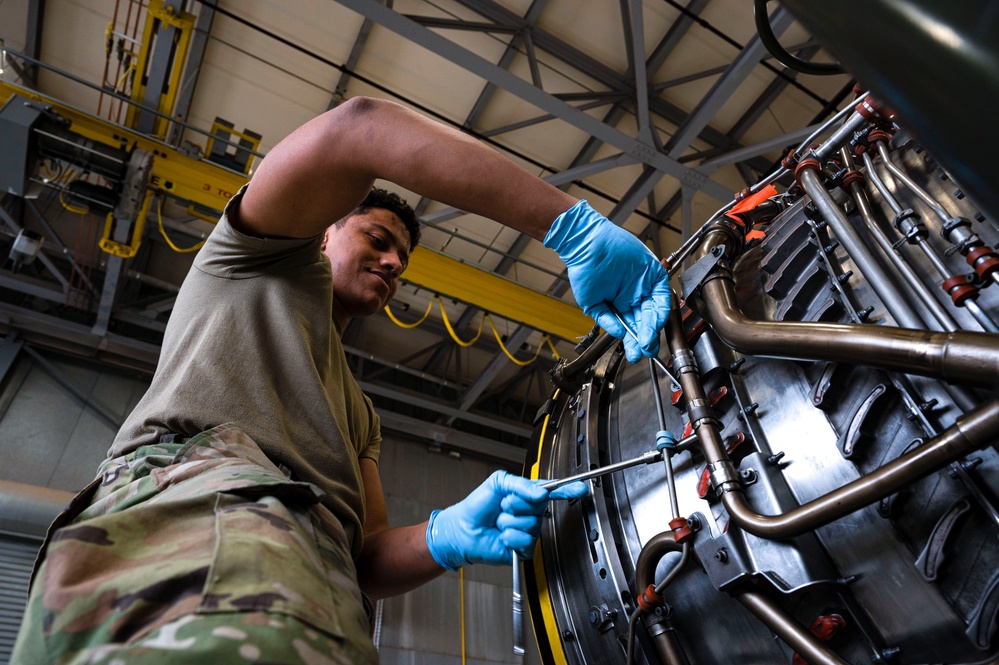 49th CMS aerospace propulsion shop maintains combat efficiency