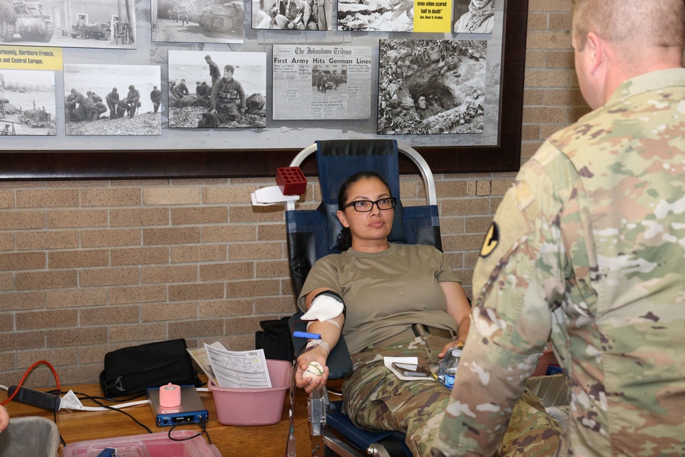 Mobilization Support Brigade Blood Drive