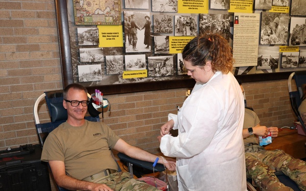 Mobilization Support Brigade Blood Drive