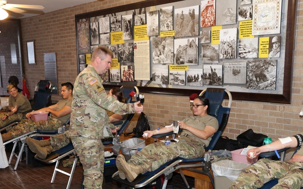 Mobilization Support Brigade Blood Drive
