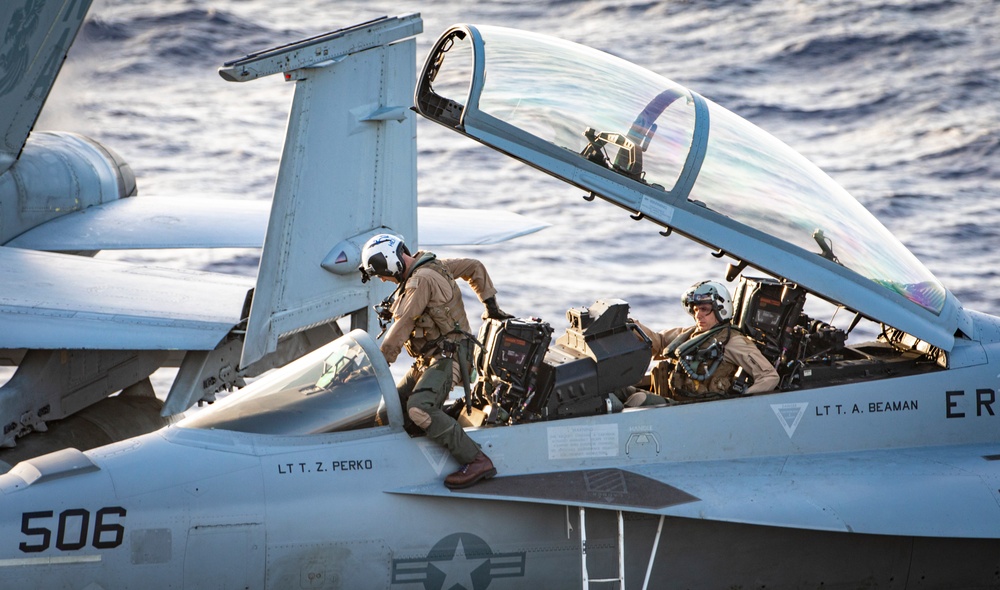 Sailors Prepare For Flight Operations