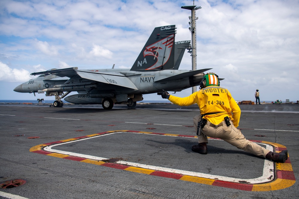 Nimitz Conducts Flight Operations