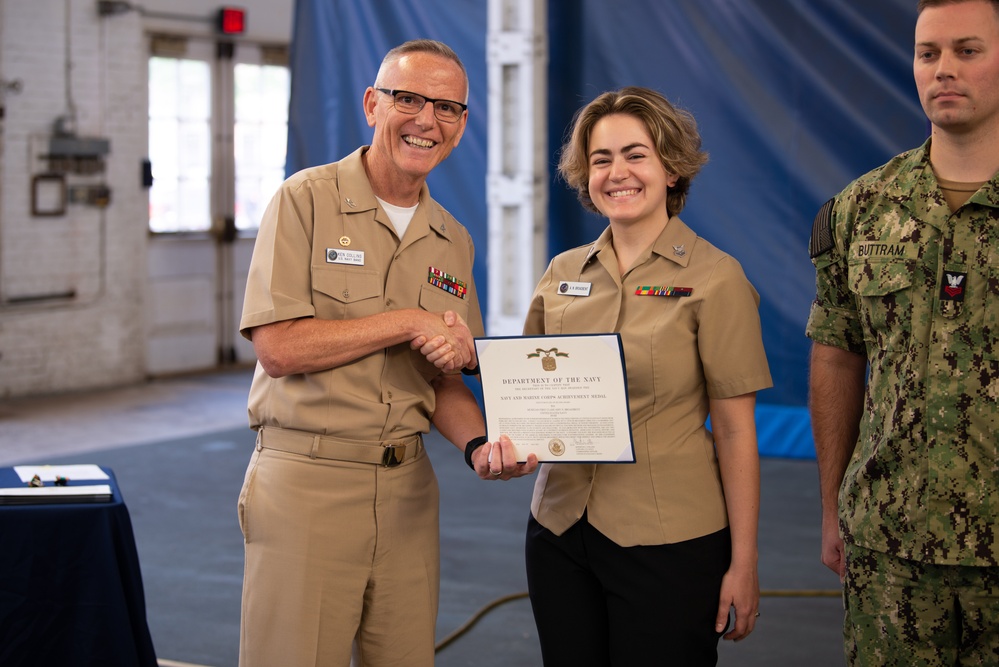 Military musicians are honored at All Hands Ceremony