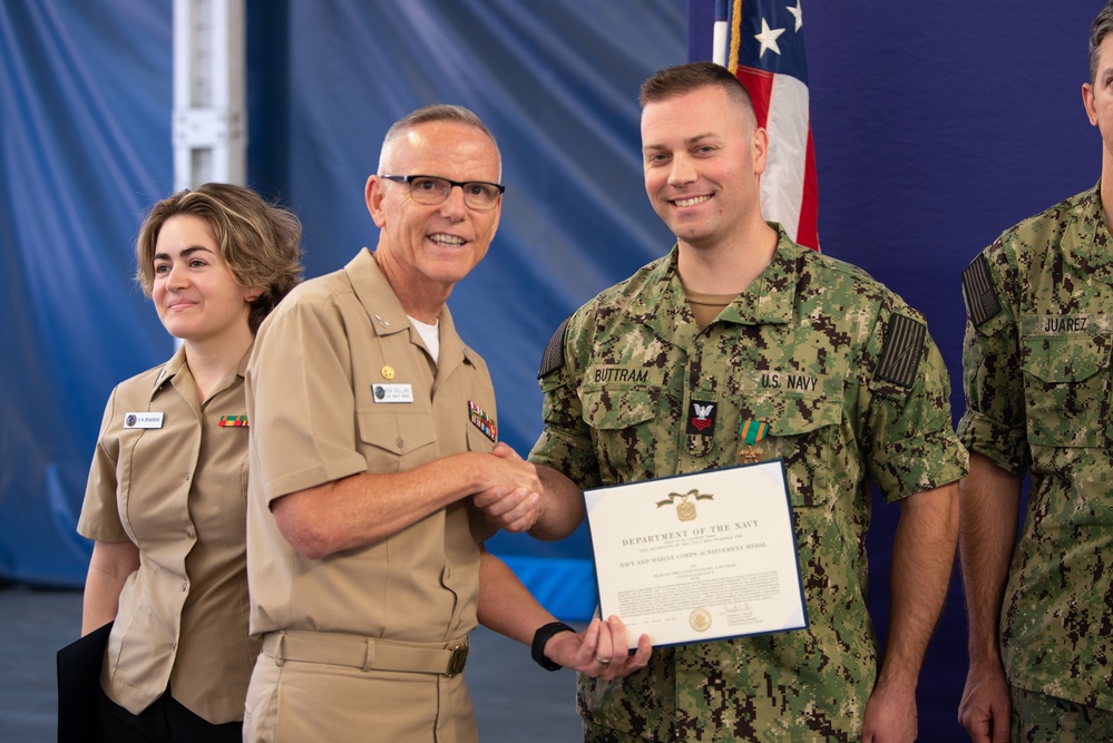 Military musicians are honored at All Hands Ceremony