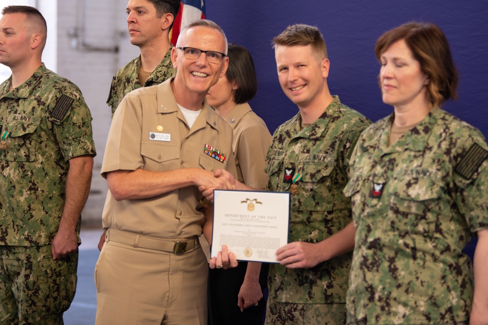 Military musicians are honored at All Hands Ceremony