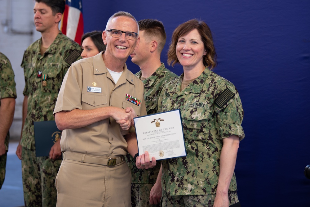 Military musicians are honored at All Hands Ceremony