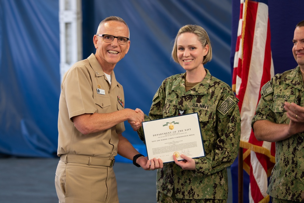 Military musicians are honored at All Hands Ceremony