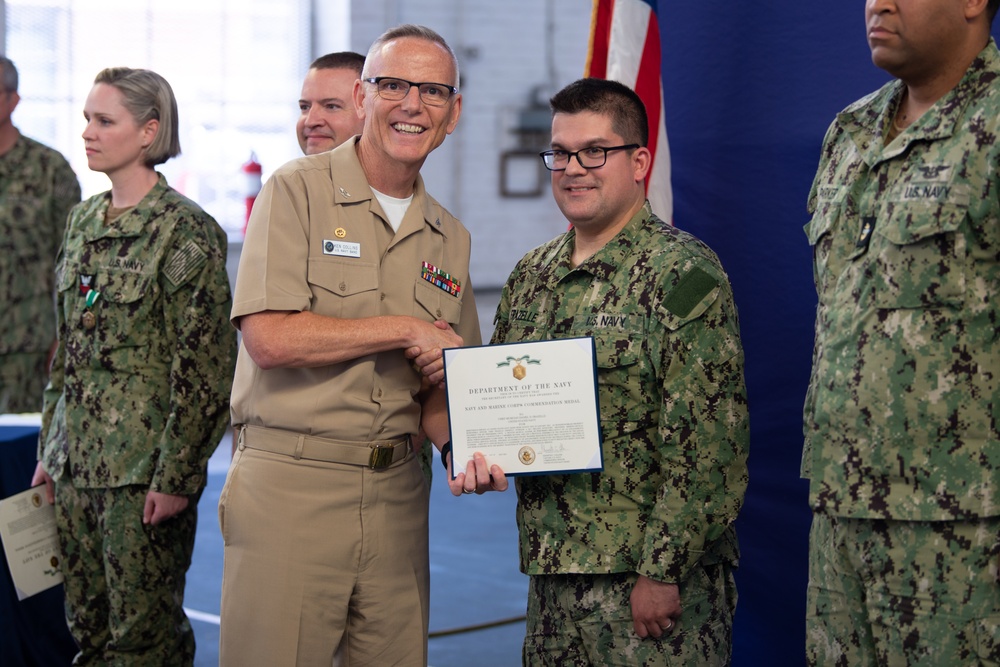 Military musicians are honored at All Hands Ceremony