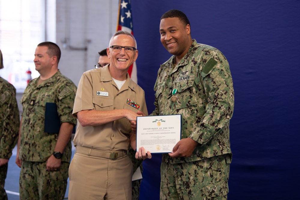 Military musicians are honored at All Hands Ceremony