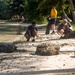 ESL Sailors Clean Up Horiguchi Beach