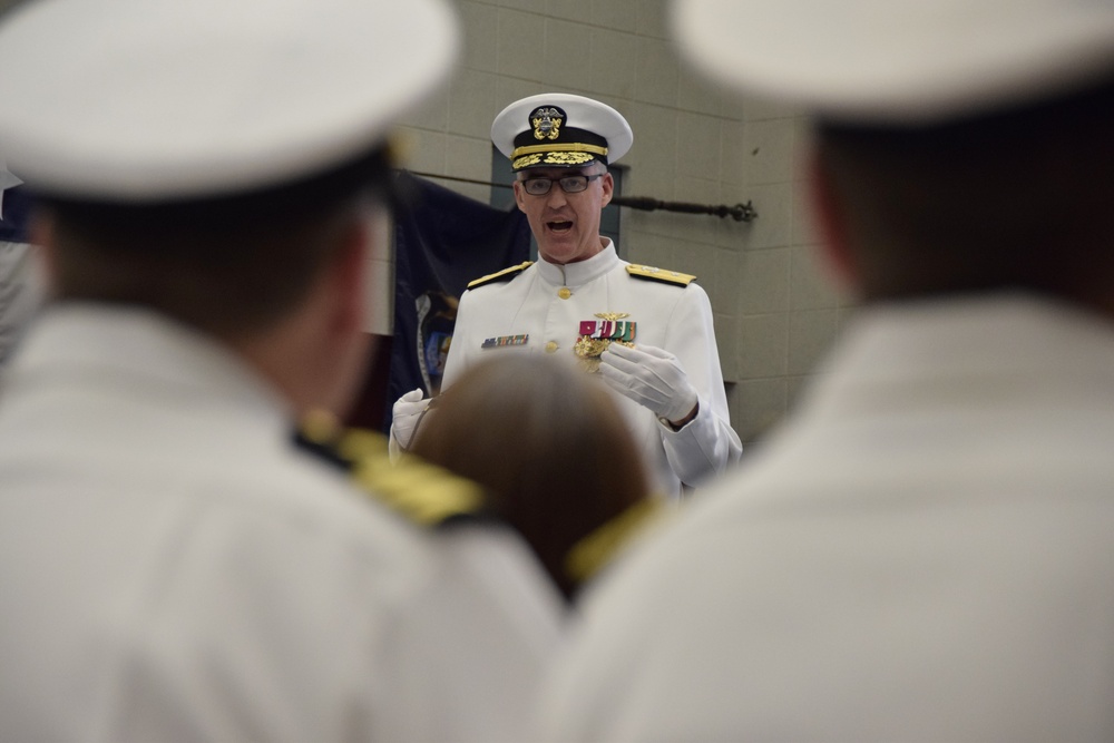 NRC Great Lakes Hosts Change of Command, Retirement