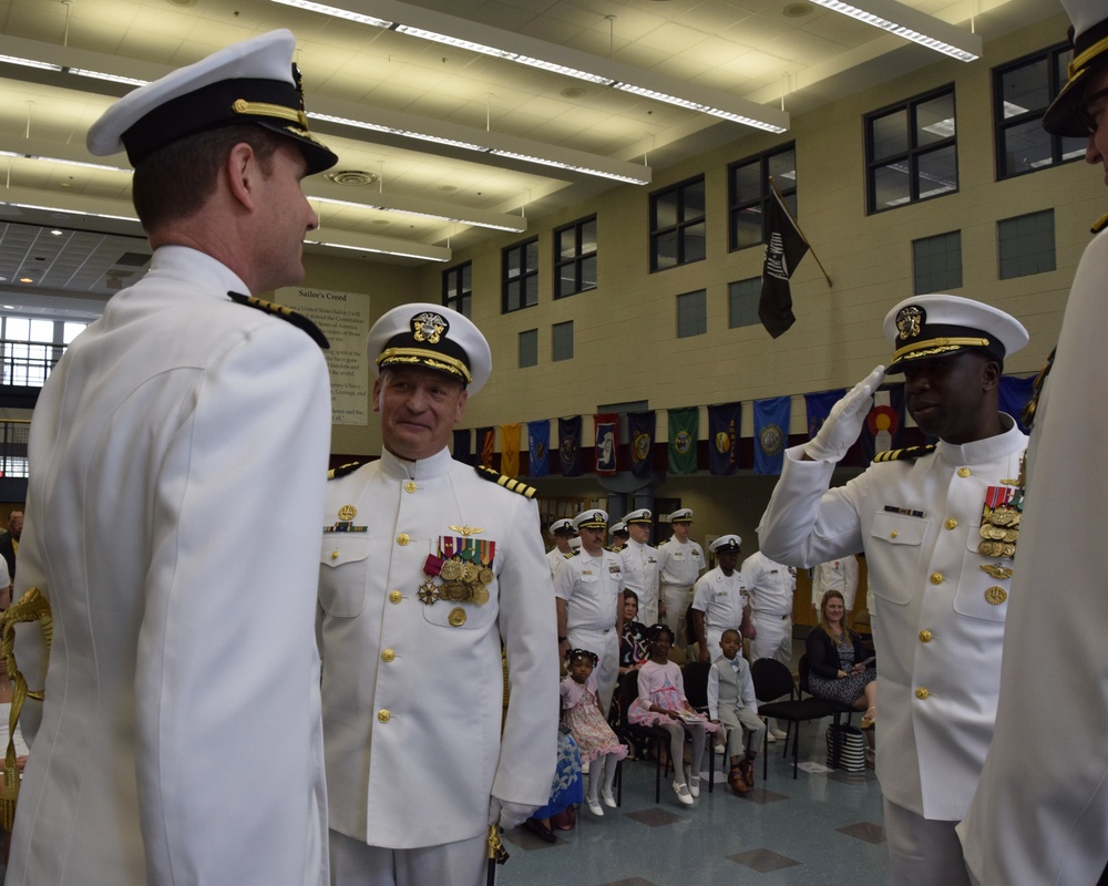 NRC Great Lakes Hosts Change of Command, Retirement