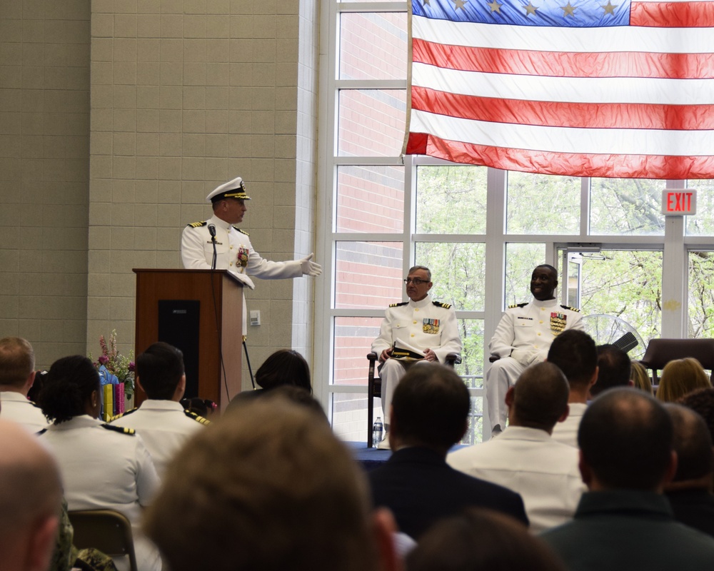 NRC Great Lakes Hosts Change of Command, Retirement