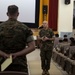 Senior Marine Corps Leadership holds a Non-Commissioned Officer Meeting