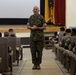 Senior Marine Corps Leadership holds a Non-Commissioned Officer Meeting