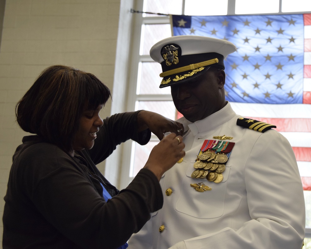 NRC Great Lakes Hosts Change of Command, Retirement