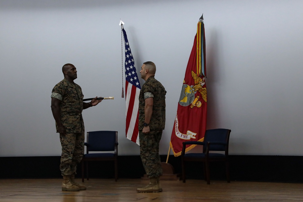 Headquarters Battalion Sergeant Major Appointment Ceremony