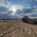 Missouri National Guard Soldiers construct entrance to new base camp