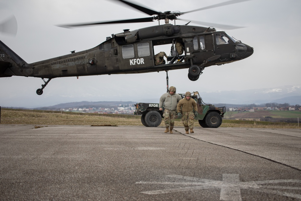 Sling-load Training with Task Force Yellowhammer and 2-151 Infantry Battalion