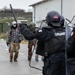 Kosovo Force Soldiers conduct crowd riot control training