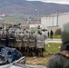 Kosovo Force Soldiers conduct crowd riot control training