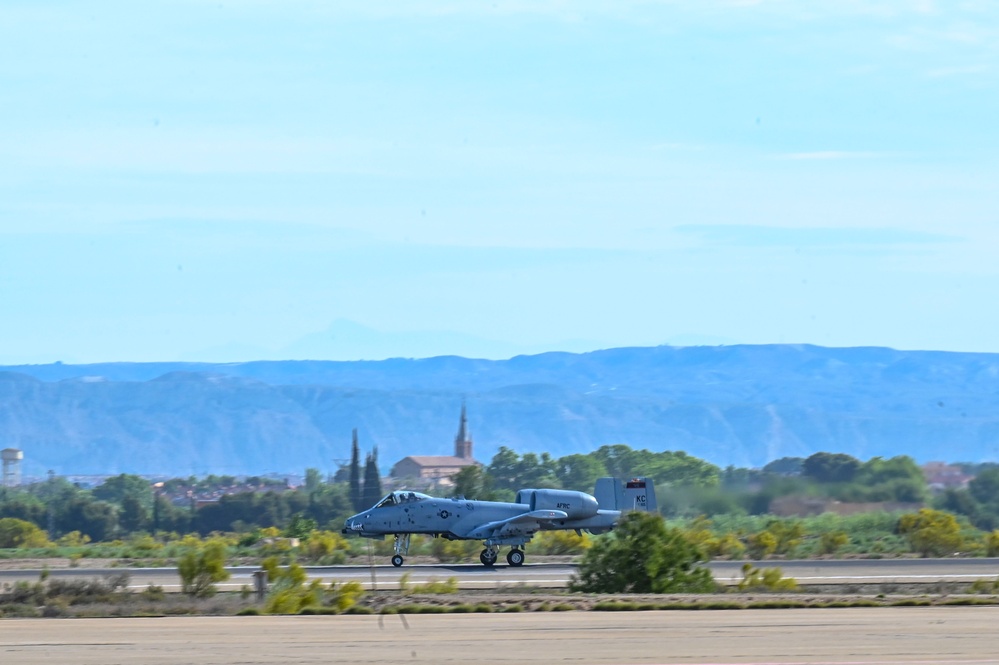 A-10 Pilots Integrate with Joint Tactical Air Controllers (JTACs) for Day 2 of Defender Europe 2023