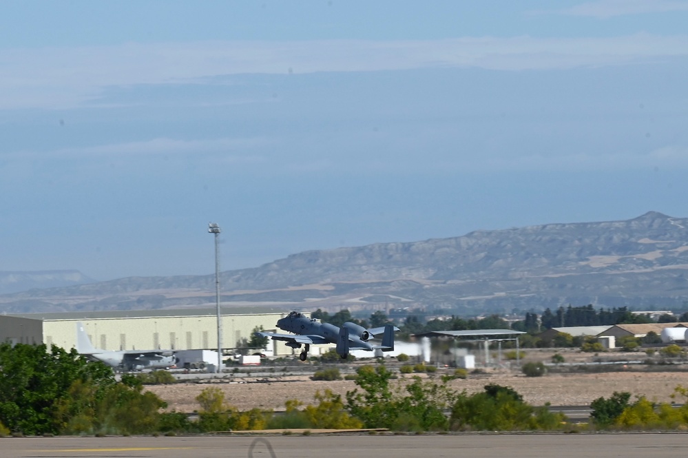 A-10 Pilots Integrate with Joint Tactical Air Controllers (JTACs) for Day 2 of Defender Europe 2023