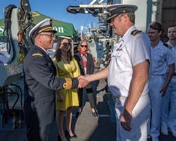 Canadian ship serving with NATO makes port visit to Tunisia