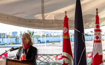 Canadian ship serving with NATO makes port visit to Tunisia