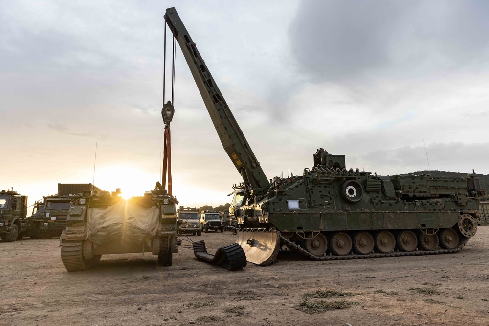 German, Norwegian Soldiers Meet, Discuss Leopard Tanks