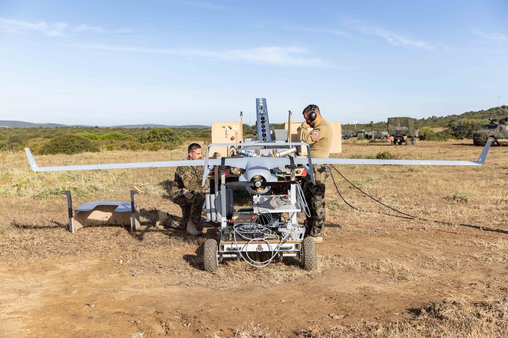 Exercise Noble Jump 23: Luxembourg Soldiers Prepare Drone