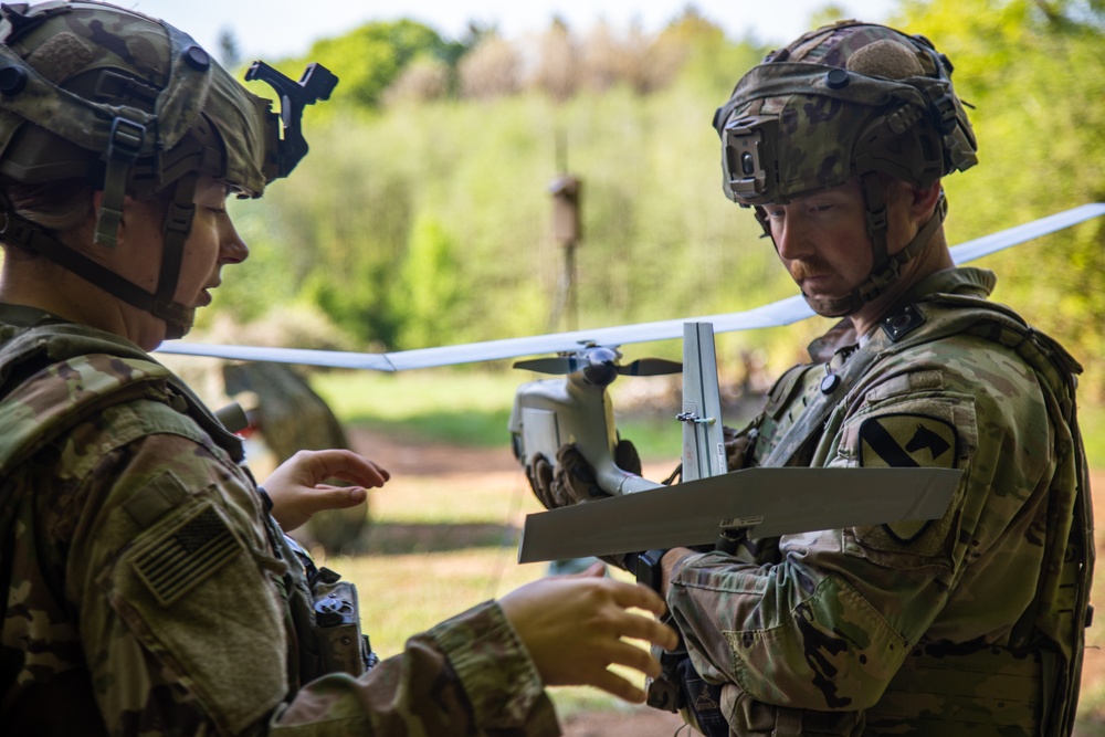 8th BEB and 418th CA Side by Side During Combined Resolve 18