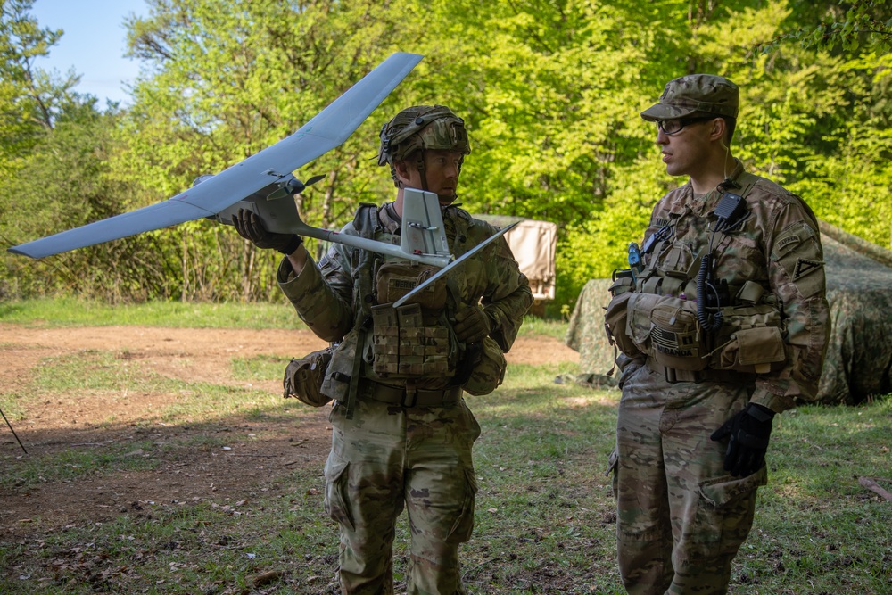 8th BEB and 418th CA Side by Side During Combined Resolve 18