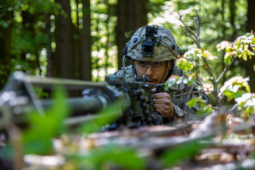 8th BEB and 418th CA Side by Side During Combined Resolve 18