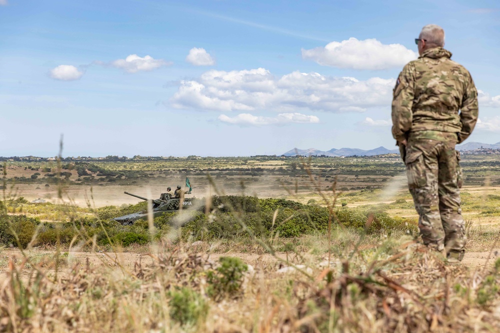 Exercise Noble Jump 23: Tank, Engineer, Infantry, Medic Training