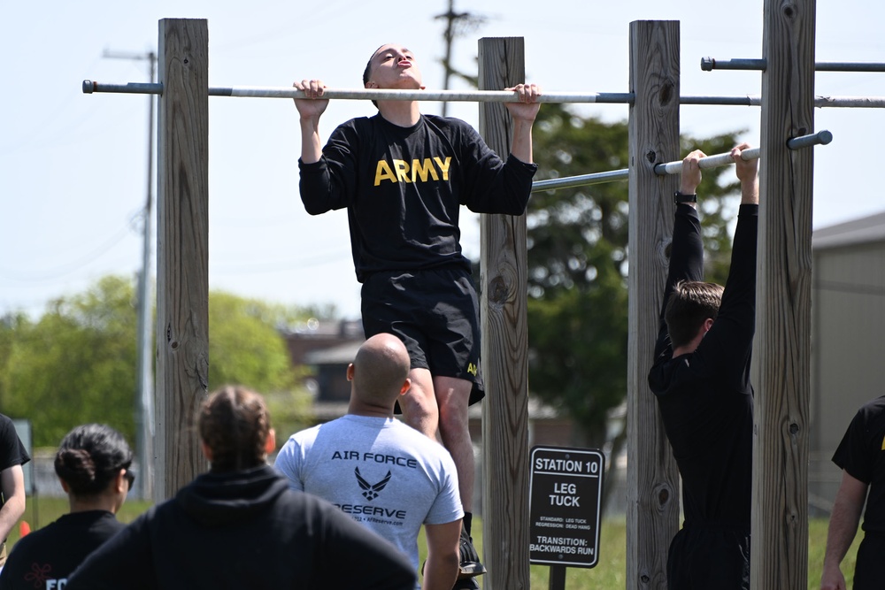 FORT DIX-JROTC Joint Military Services Commander's Cup Competition. May 10th, 2023