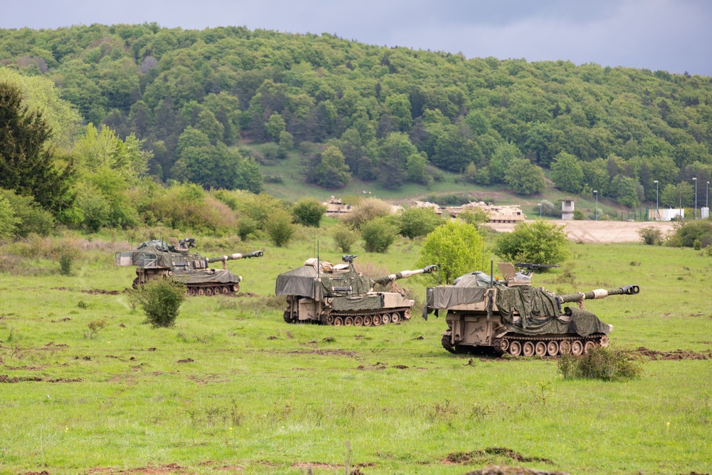 Multi-Domain Battle Field with 3-16 FA, Public Affairs and 15th BSB During CR18